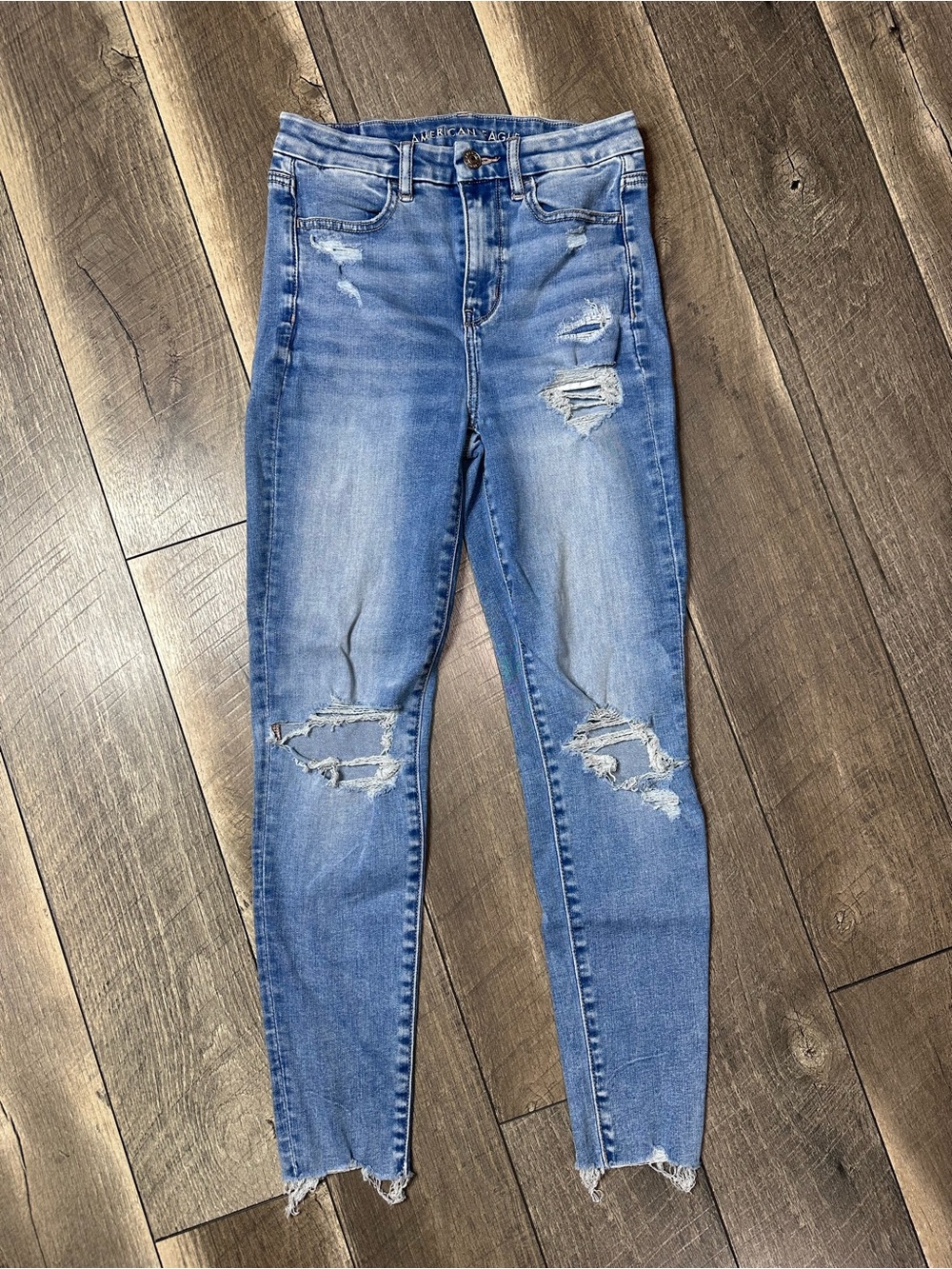 American Eagle Super Hi Rise Jeggings